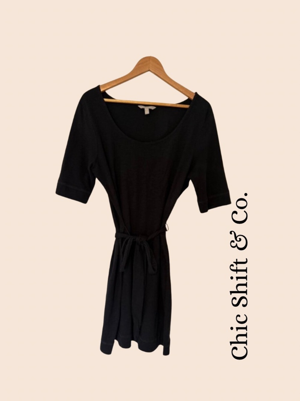 Banana Republic Factory | T-shirt Dress | Black | L